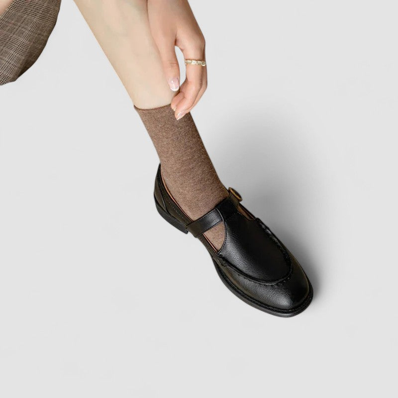 Zhelynne | Ortopēdiskie kvadrātveida pirksta Mary Jane apavi