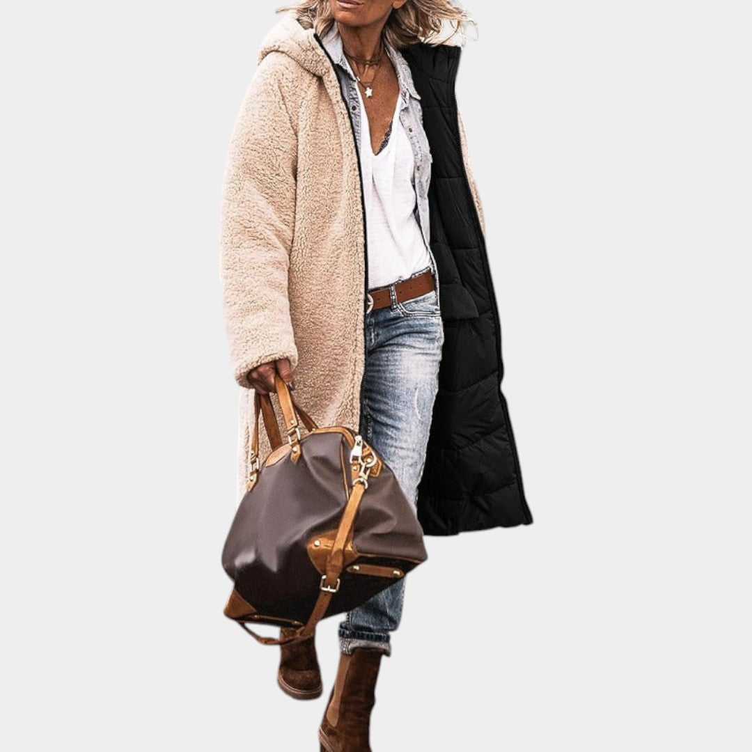 Elīna – Reversibilais mētelis