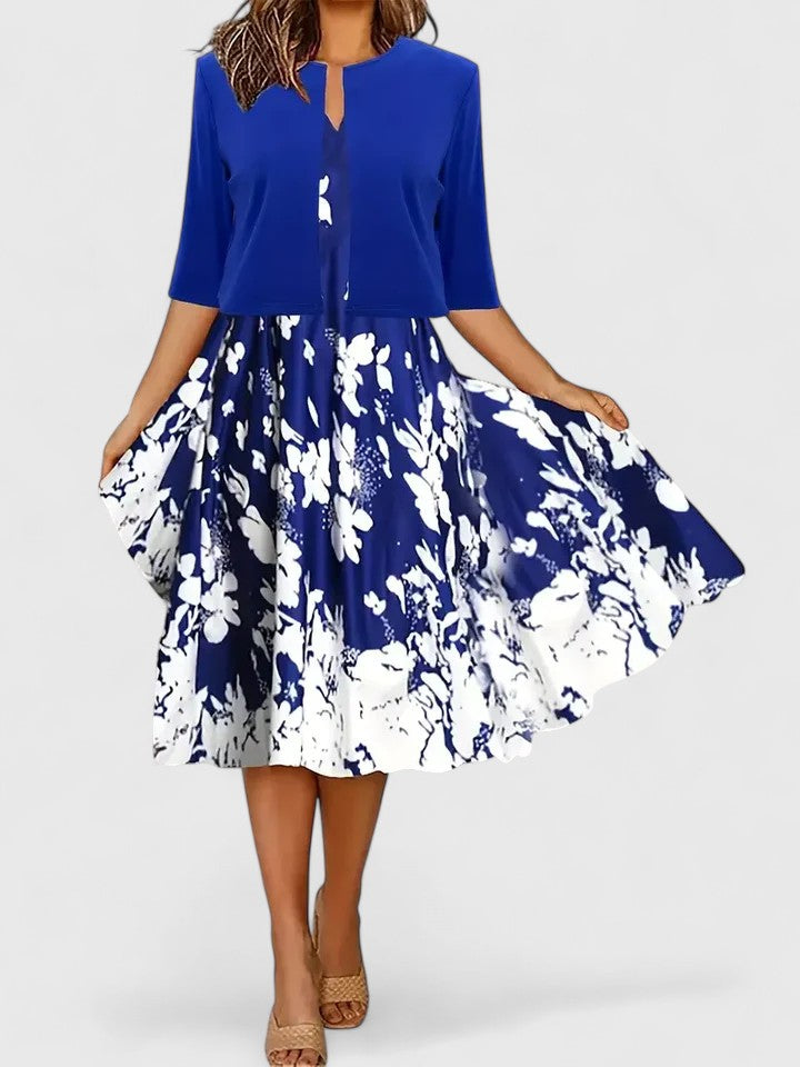 Chantal | Eleganta Midi Kleita