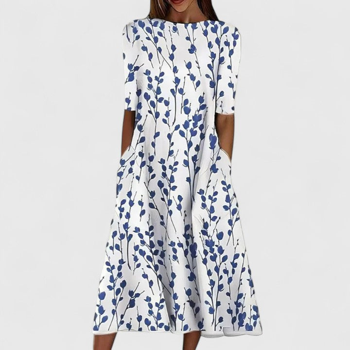 Sarah | Eleganta Midi Kleita