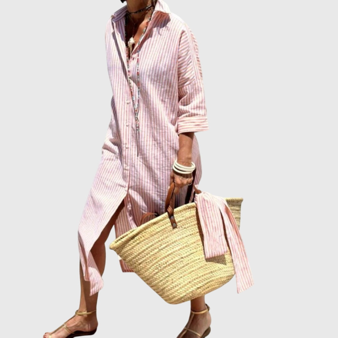 Ellen™ | Klasiskā svītrainā kleita