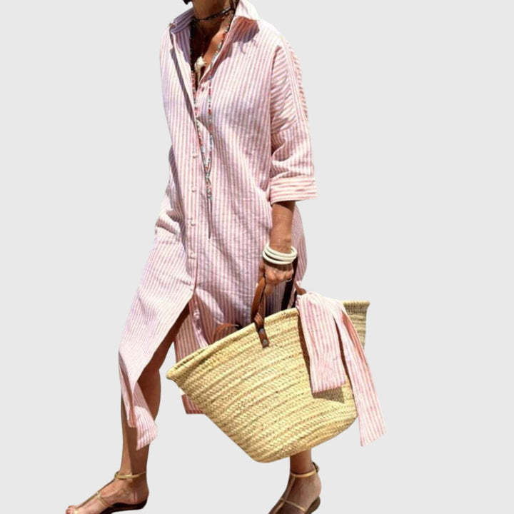 Ellen™ | Klasiskā svītrainā kleita