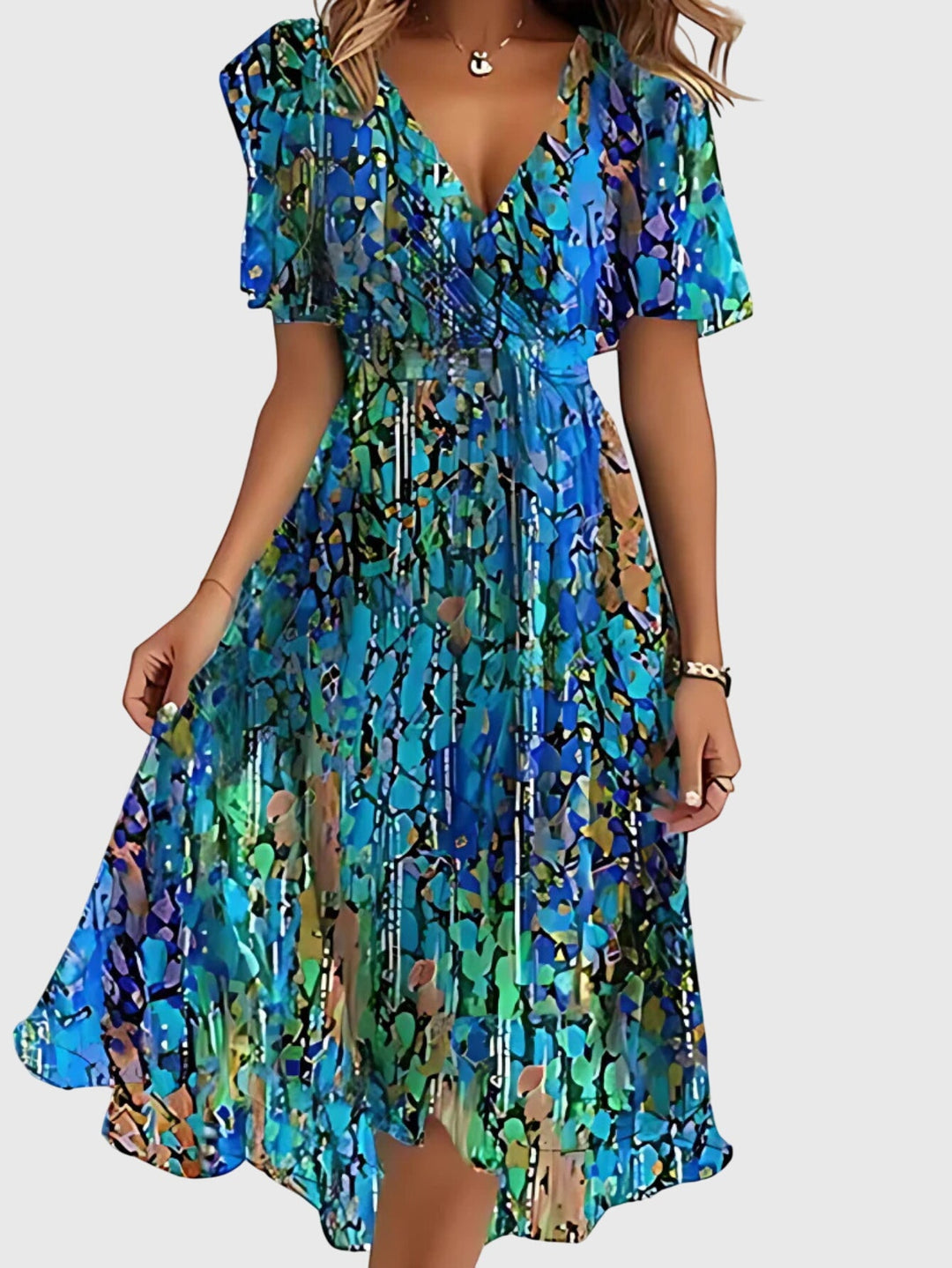 Matilda™ | Vasaras Kleita Ar Vēderi Segumu