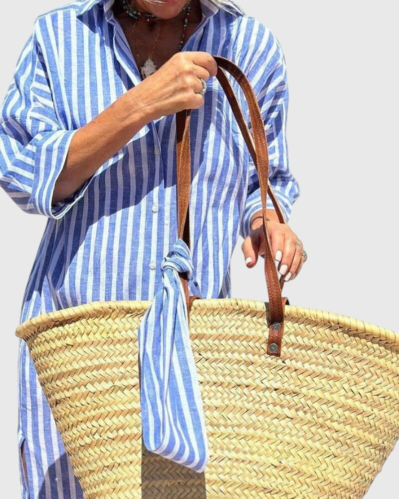 Ellen™ | Klasiskā svītrainā kleita