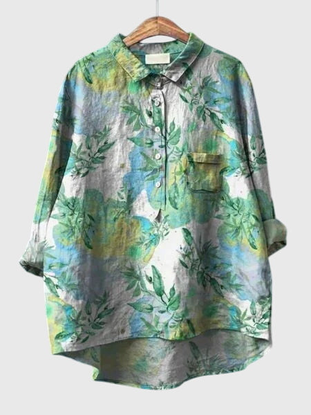 Valeria™ - Ziedu Raksta Blūze