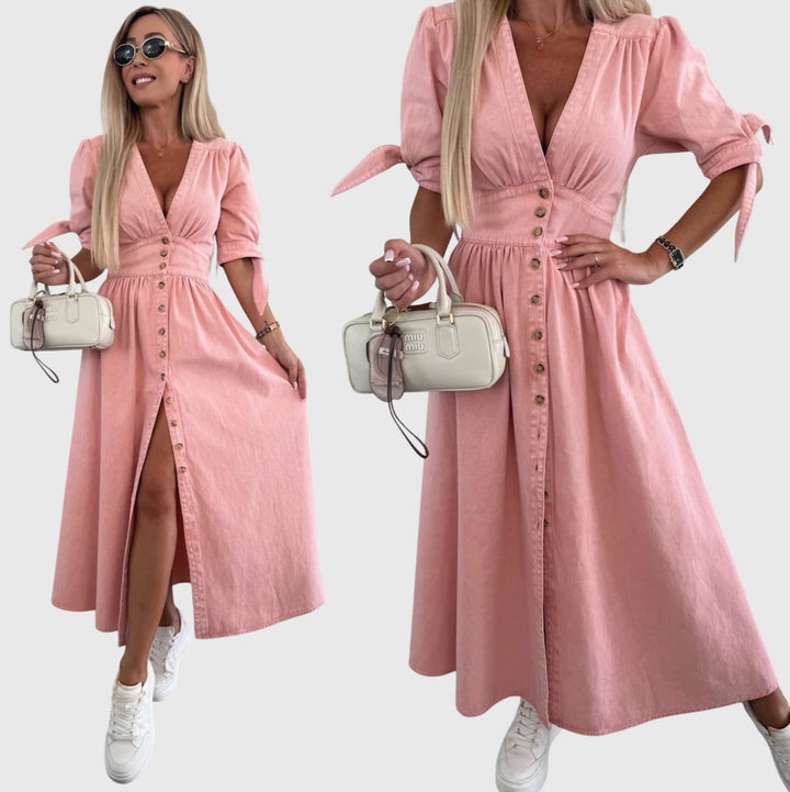 Sophia™ | Eleganta Džinsa Kleita