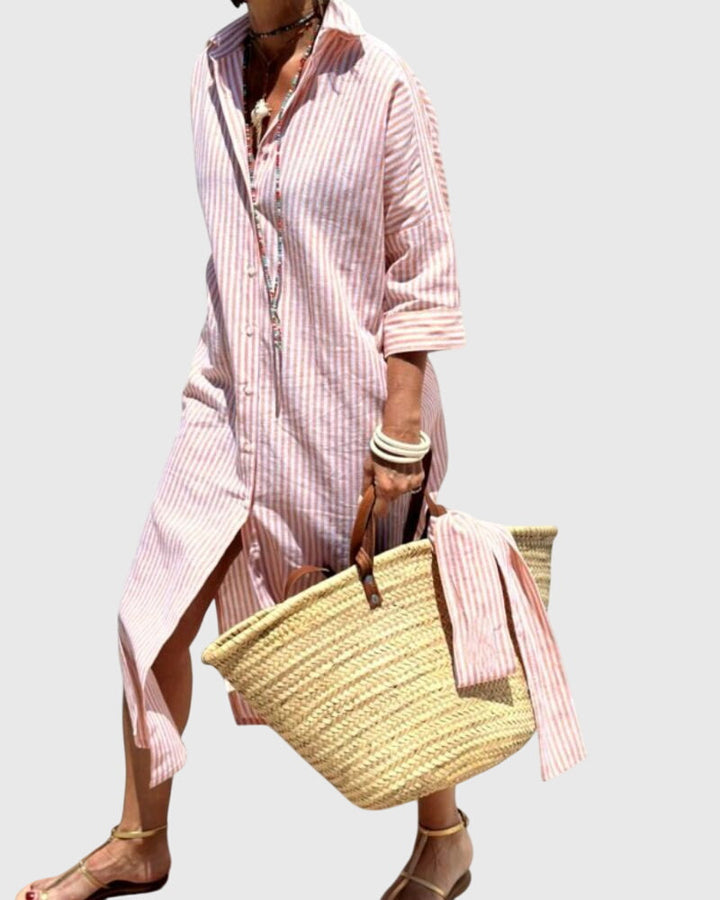 Ellen™ | Klasiskā svītrainā kleita