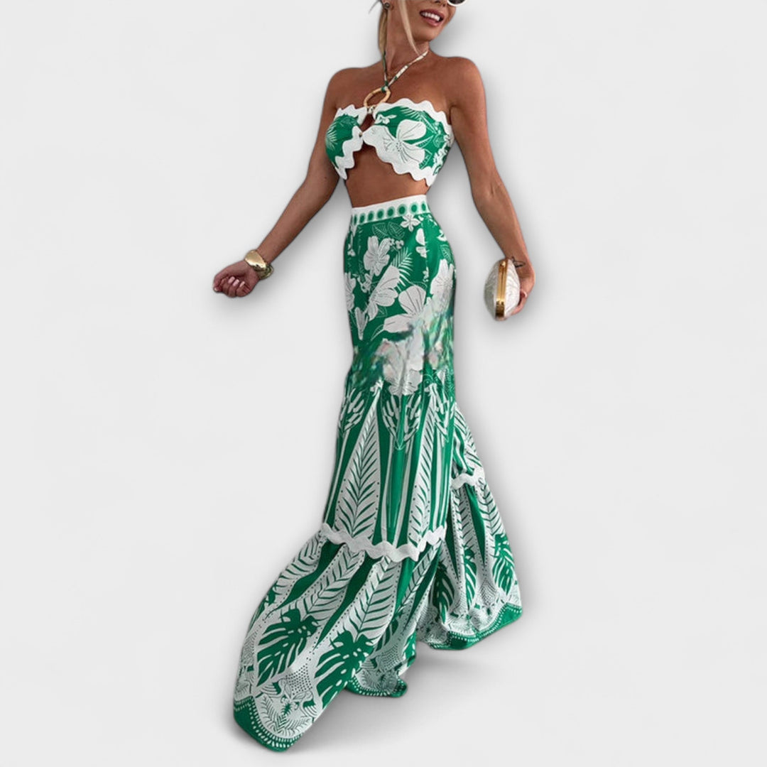 Zella - Gredzenu komplekts ar volānu malu Cassie