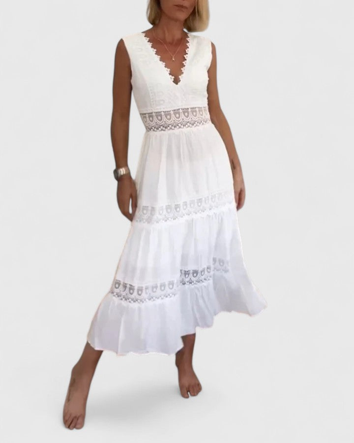 Alena | Eleganta Midi Kleita