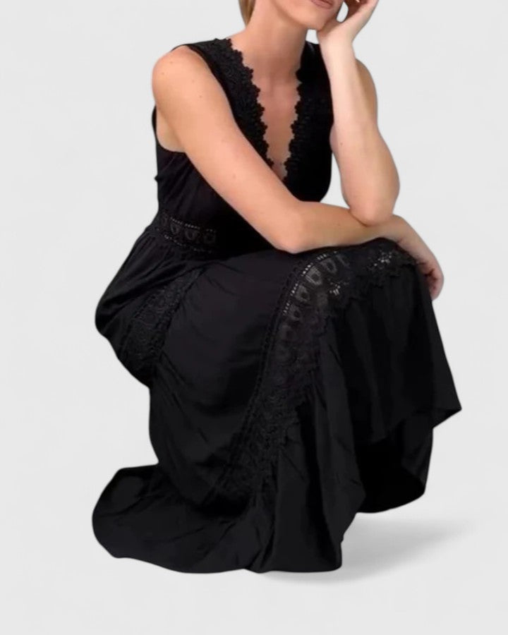 Alena | Eleganta Midi Kleita