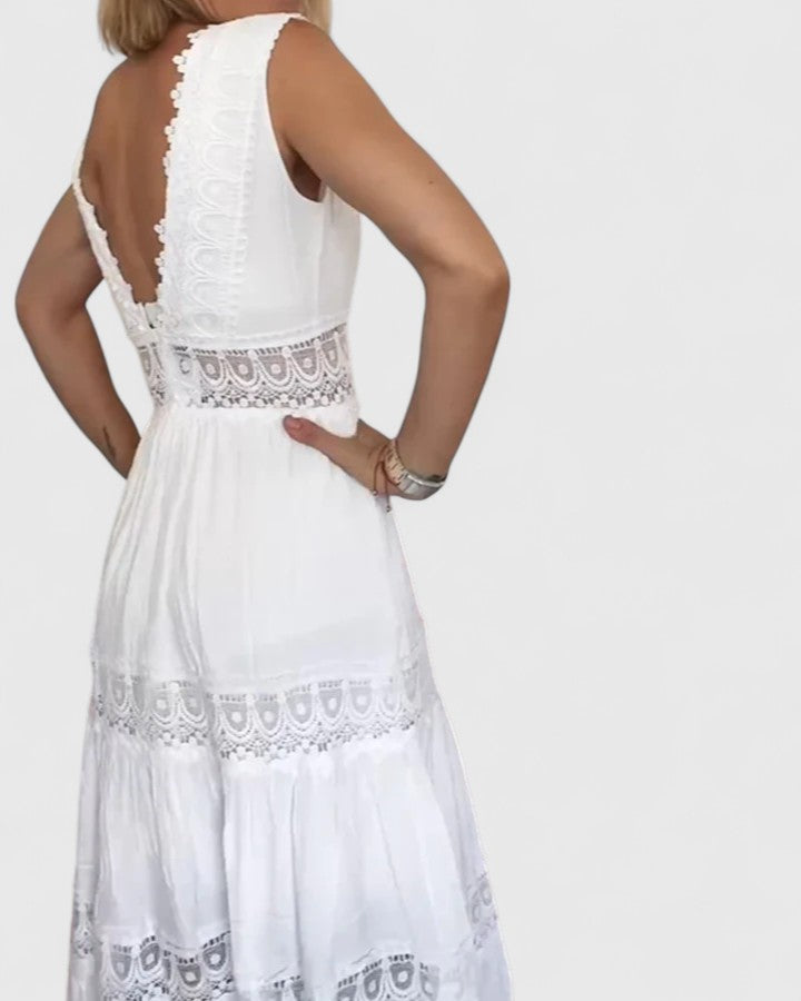 Alena | Eleganta Midi Kleita