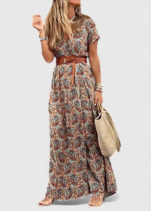 Lorraine | Stilīga Boho Maxi Kleita