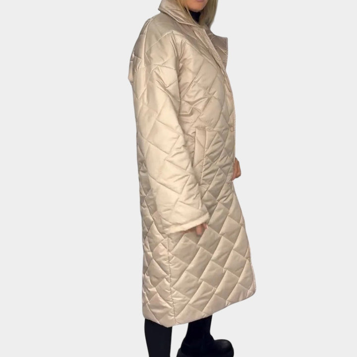 Marika – Divpusīgs silts mētelis ar drosmīgu leopardrakstu