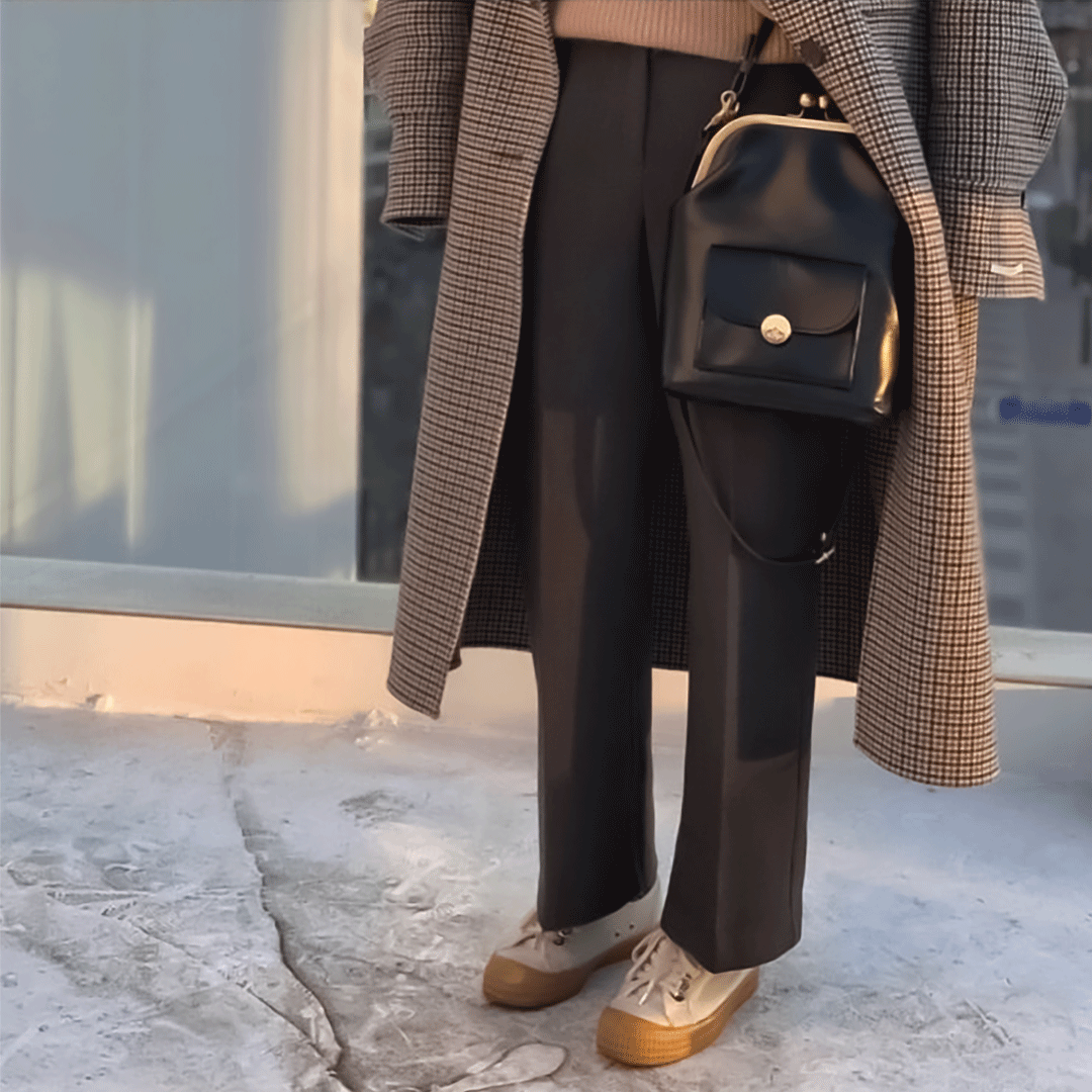 Vintage Kiss-Lock Soma - Retro Šiks Nepieciešamība