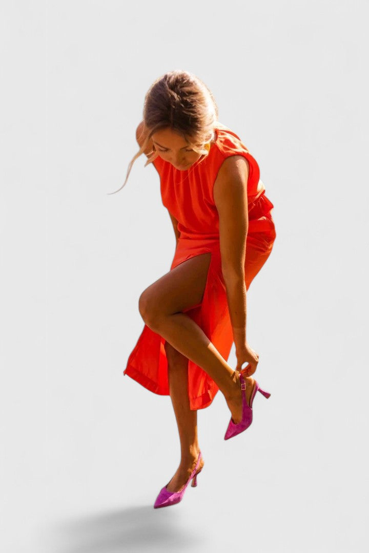 Theonae™ | Komfortabla Midi Kleita