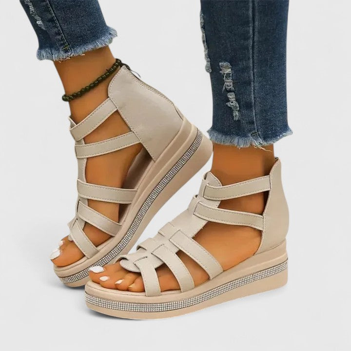 Kendall | Ortopēdiskie Strass Sandales