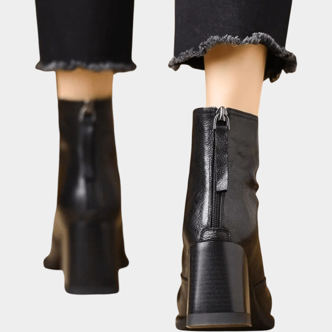 Rēzija - Elegantie ādas zābaki