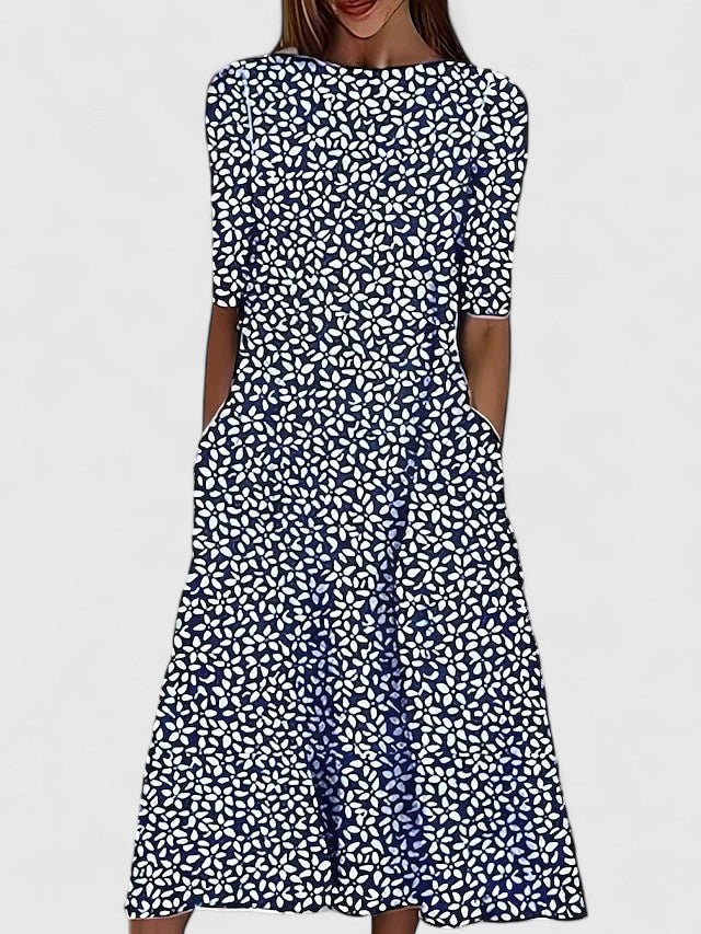 Cianne | Elegants Midi Kleita